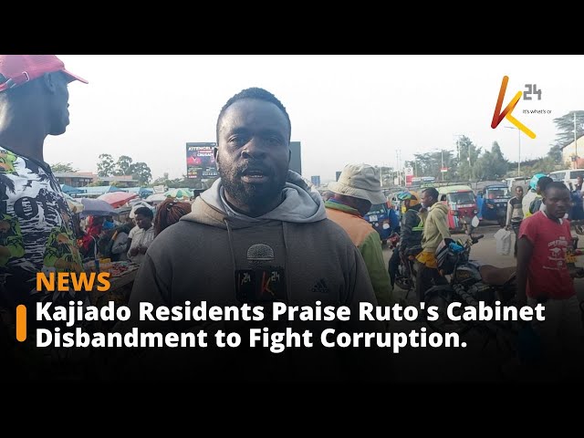 ⁣Kajiado Residents Praise Ruto's Cabinet Disbandment.