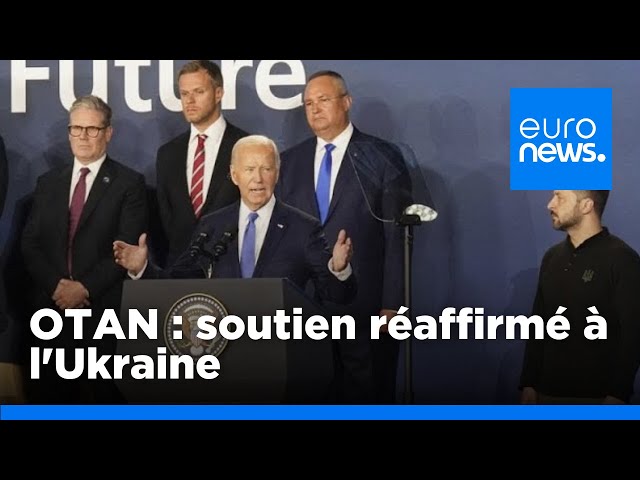 L'OTAN réaffirme son soutien indéfectible à l'Ukraine | euronews 