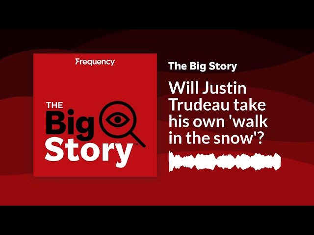 ⁣Will Justin Trudeau take his own 'walk in the snow'? | The Big Story