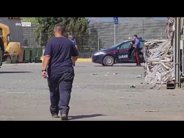 ⁣Cagliari, morto operaio colpito da pala dell'escavatore