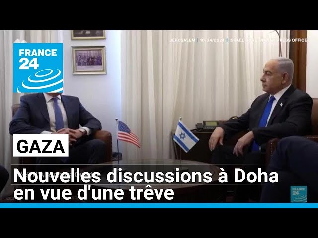 Gaza : discussions à Doha en vue d'une trêve, Israël menace de frapper le nord de l'enclav