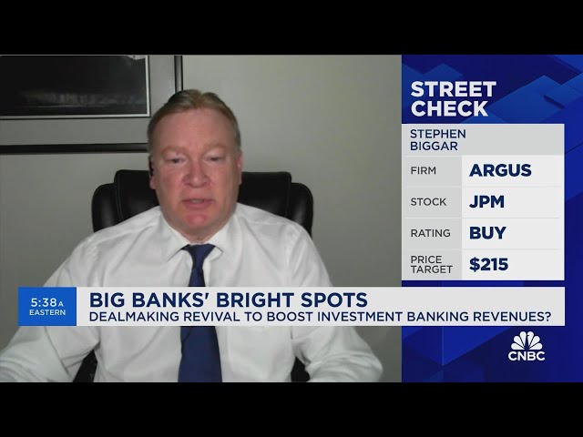 ⁣Biggar: JPMorgan is in a sweet spot, but Citi has more room to run