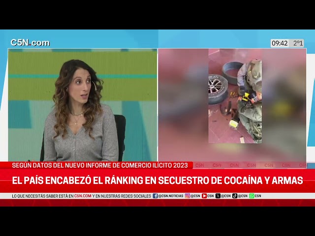 ⁣LA ADUANA LLEGÓ al TOP 10 en el RANKING de SECUESTRO de COCAÍNA y ARMAS