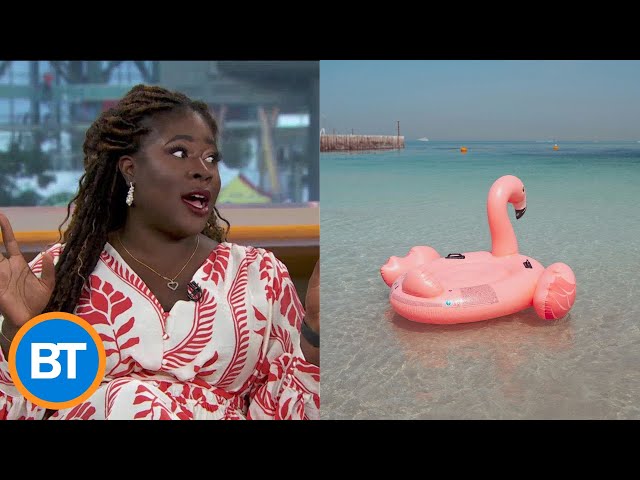 This woman was lost at sea for 37 hours... on a flamingo floatie