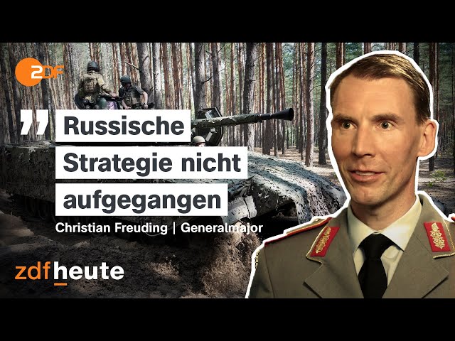 Russlands Offensive bei Charkiw gescheitert? General zur Lage in der Ukraine | ZDFheute live