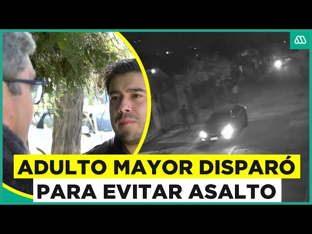 Adulto mayor disparó contra banda de asaltantes para evitar asalto y robo de su vehículo