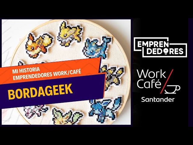 BordaGeek: La emprendedora especialista en bordar Pokémon