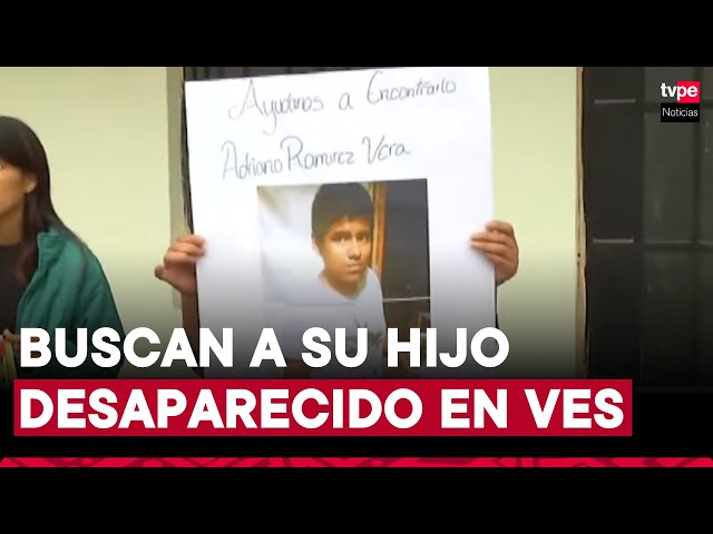 Villa El Salvador: padre solicita ayuda para encontrar a su hijo menor desaparecido el 23 de junio