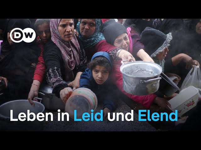 ⁣Gazastreifen: Fast eine halbe Million Menschen leiden unter Hunger | DW Nachrichten