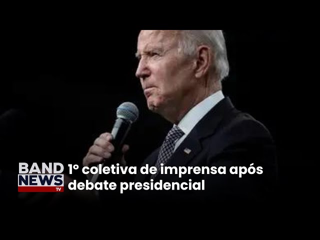 Biden mantém candidatura e defende estar em boa forma | BandNews TV