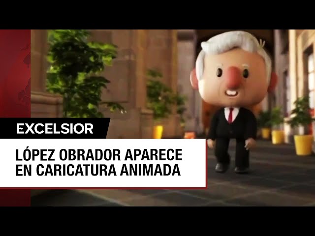 López Obrador presume introducción animada de La Mañanera