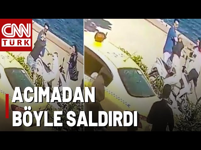 Sarıyer'de Bisikletliye Şiddet! Polisi Ararken Saldırıya Uğradılar!