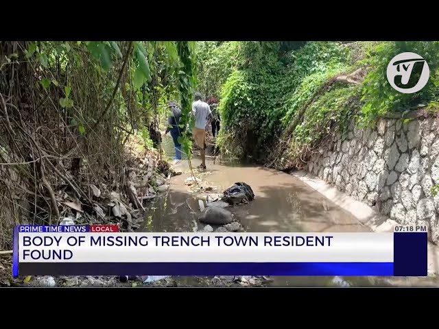 Body of missing Trench Town Resident Found | TVJ News