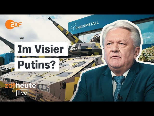 Mordkomplott gegen Rüstungsmanager vereitelt? Ex-BND-Mann über Putins hybriden Krieg | ZDFheute live