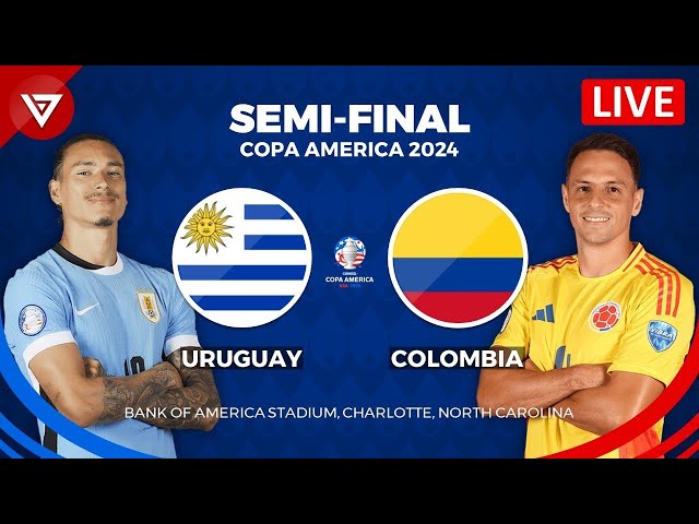 URUGUAY VS COLOMBIE |SEMI-FINAL COPA AMERICA 2024 | SUR RADIO TELE ZENITH, 102.5FM | LE 10 -07 -2024