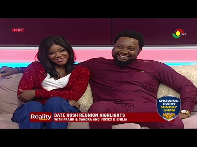 ⁣#TV3RealityCatchup: #DateRush Reunion Review with Frank & Sandra and Moses Emilia