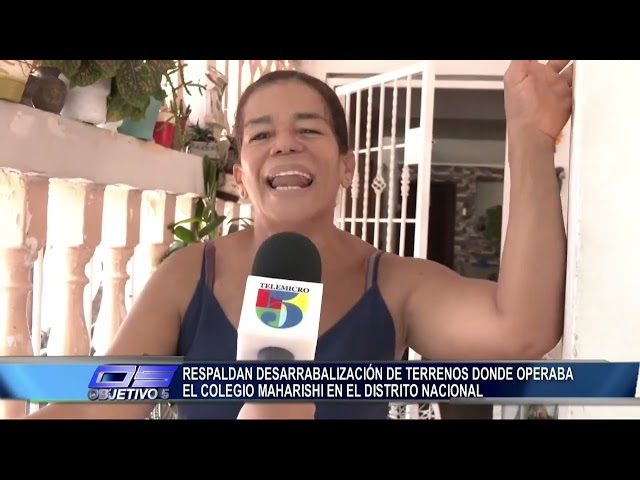 ⁣Respaldan desarrabalizar terrenos donde opera Colegio Maharishi