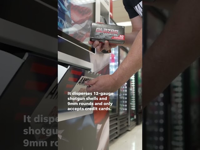 ⁣Ammunition vending machines now available at grocery stores across US #Shorts