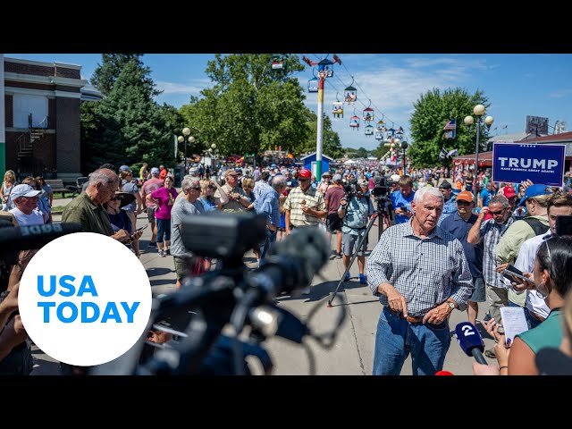 ⁣How the Iowa State Fair became ground zero for presidential politics | USA TODAY