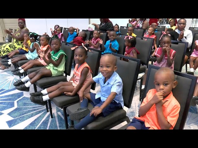 Little ones ready to transition from nursery to primary