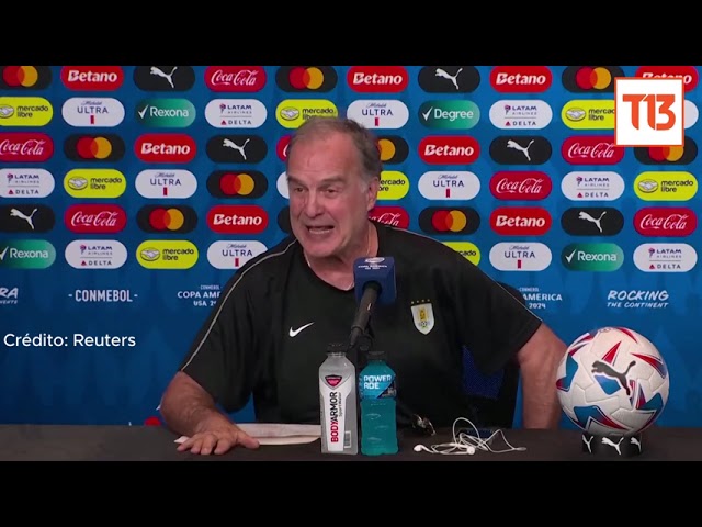 Marcelo Bielsa explotó en conferencia de prensa y destrozó a la Conmebol en Copa América