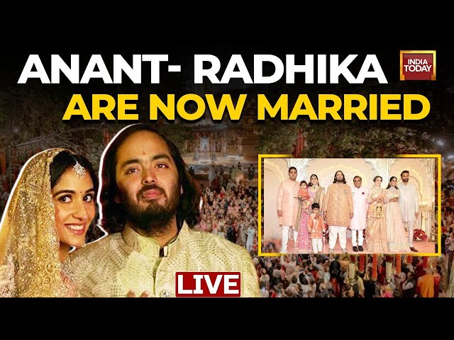 ⁣LIVE: Anant Ambani-Radhika Merchant Wedding LIVE | Highlight Of Ambani Wedding LIVE | India Today