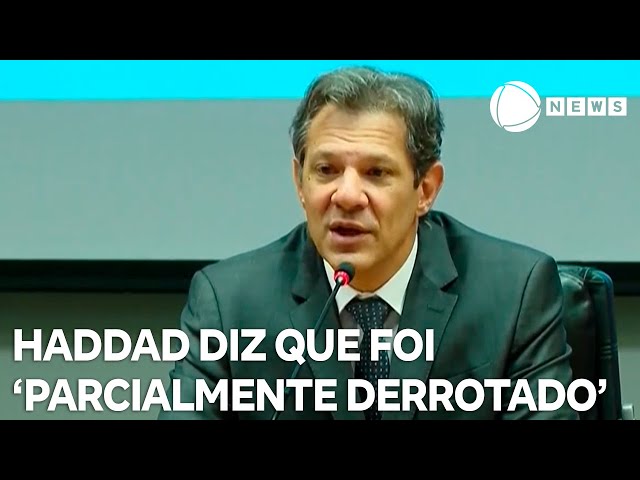 Haddad diz que foi 'parcialmente derrotado' sobre questão das carnes da reforma tributária