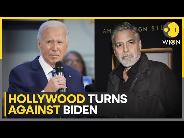 ⁣Hollywood turns on Joe Biden as George Clooney presses for change | WION