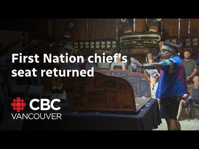⁣Historical artifact repatriated to the Heiltsuk First Nation