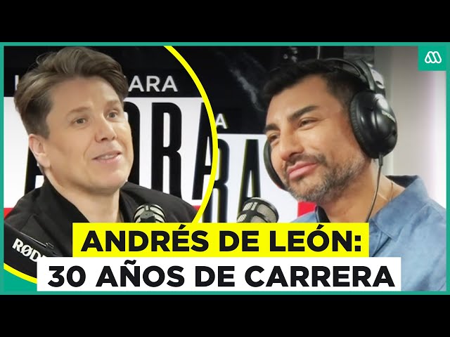 Andrés de León: Los 30 años de carrera del artista chileno