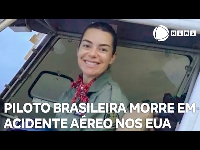 Piloto brasileira morre em acidente aéreo nos EUA