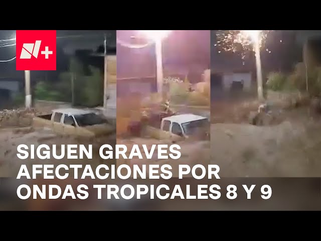 Ondas tropicales 8 y 9 siguen dejando graves afectaciones, humanas y materiales - En Punto