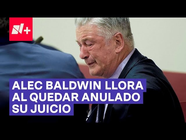 Así fue la reacción de Alec Baldwin cuando jueza desestima cargo de homicidio involuntario - N+