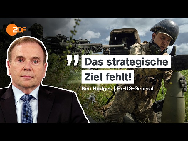 Kritik an der NATO: Zu wenig Hilfe für die Ukraine? Ex-US-General im Interview | ZDFheute live