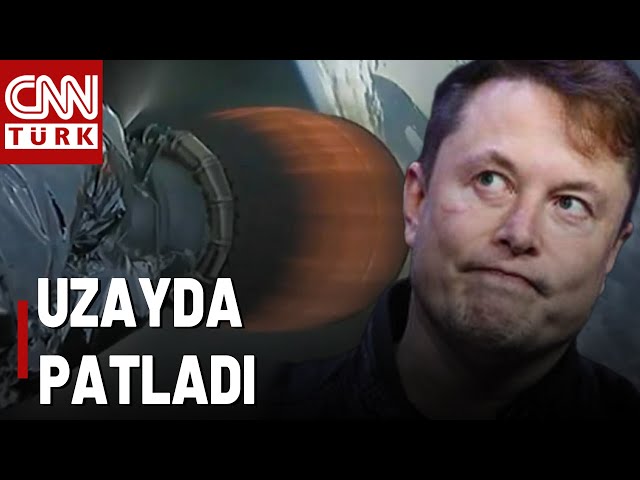 ⁣Elon Musk'ın Roketi Uzayda Böyle Patladı! Space X’in Falcon 9 Roketi Başarısız Oldu!