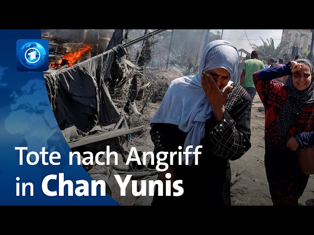 ⁣Chan Yunis: Viele Tote nach israelischem Angriff im Süden des Gazastreifens