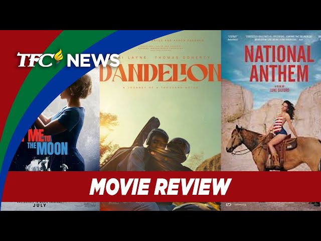 ⁣Manny the Movie Guy reviews 'Fly Me To The Moon,' 'Dandelion,' 'National An