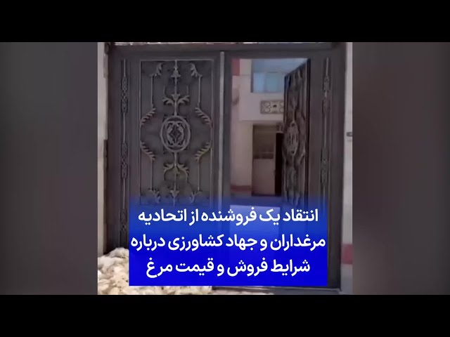 ⁣انتقاد یک فروشنده از اتحادیه مرغداران و جهاد کشاورزی درباره شرایط فروش و قیمت مرغ