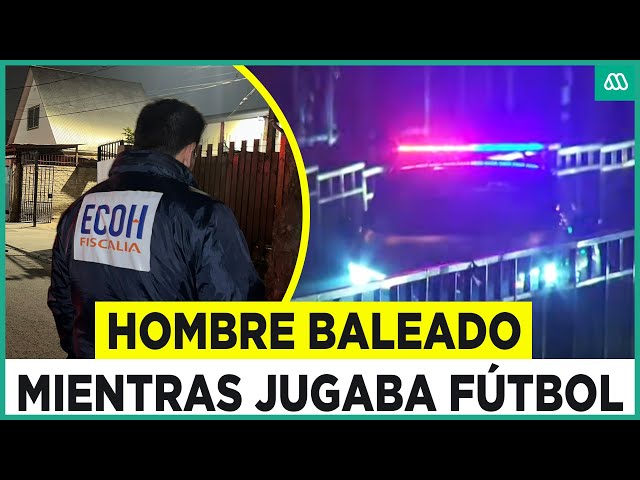 Hombre muere en pleno partido amateur: Desconocidos le dispararon 14 veces