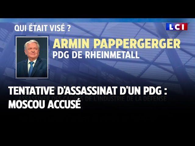 Tentative d'assassinat d'un PDG : Moscou accusé