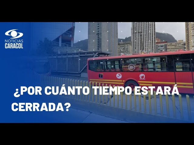 ⁣Cierre de estación Calle 72 por obras del metro en Bogotá: ¿qué alternativas tienen los usuarios?