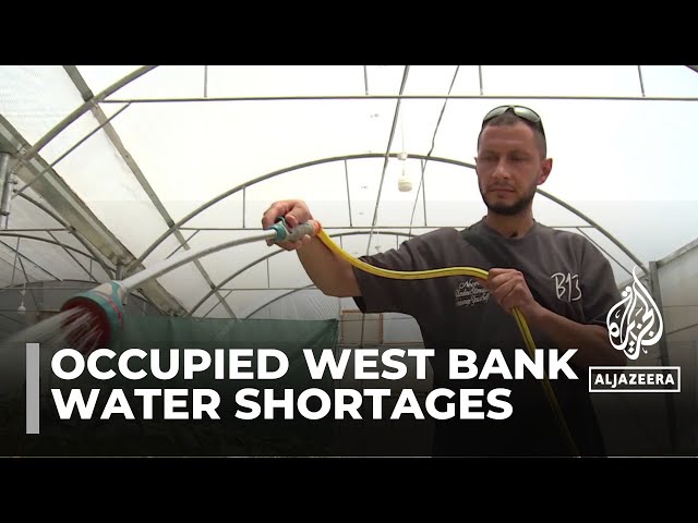 Occupied West Bank water shortages: Village depends on small spring for survival