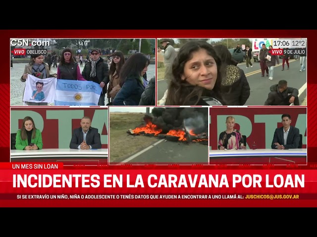 ⁣INCIDENTES en la CARAVANA por LOAN en 9 DE JULIO