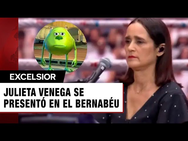 Españoles se muestran apáticos durante show de Julieta Venegas en La Velada del Año 4