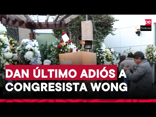 La Molina: parlamentarios acuden a velorio de congresista Enrique Wong