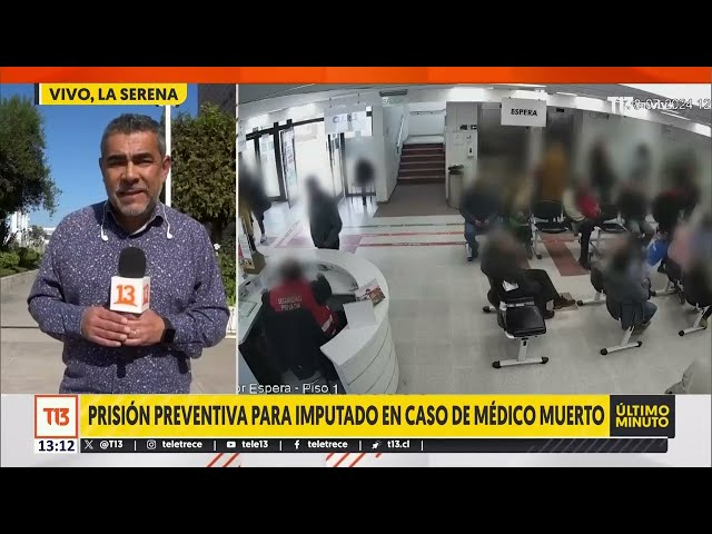 Prisión preventiva para imputado por homicidio a médico que intentó quemar Cesfam