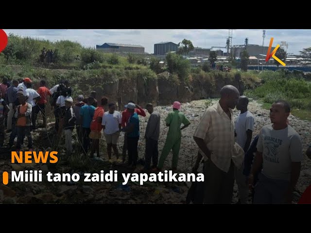 ⁣Magunia zaidi yenye mabaki ya miili yapatikana katika timbo ya Mukuru Kwa Njenga,