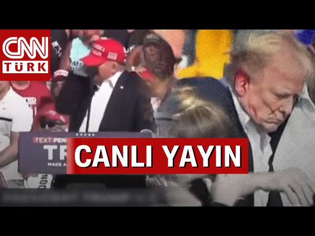 Donald Trump'a SUİKAST GİRİŞİMİ! #CANLI #SONDAKİKA | HABER