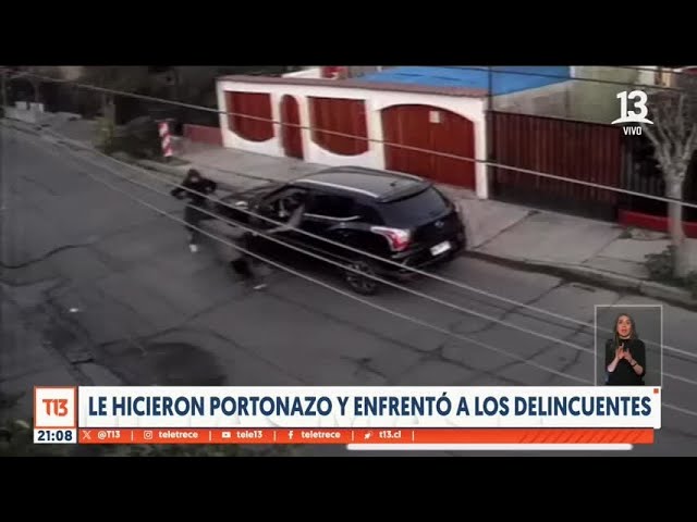 Vecinos de Puente Alto están cansados: Tres portonazos en una semana