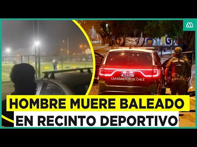 Hombre fallece baleado en medio de un partido: Sujetos realizaron 14 disparos